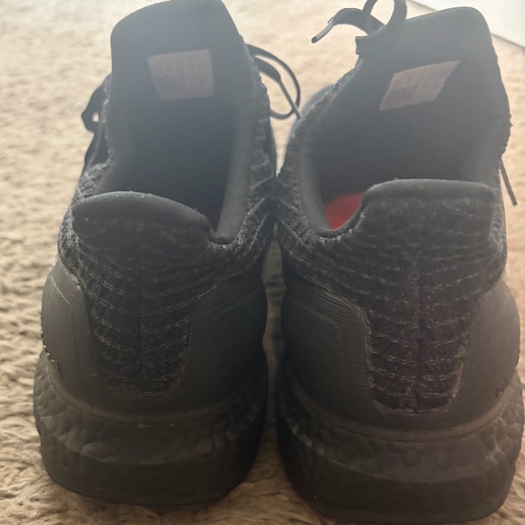 Adidas UltraBoost 4.0 DNA Core Black Running Shoes Mens Size 11.5 Triple Black - Picture 6 of 8